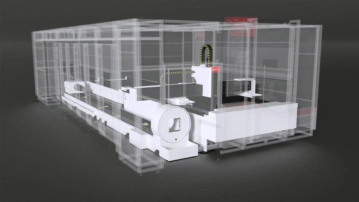 12KW Combined Laser Cutting Machine